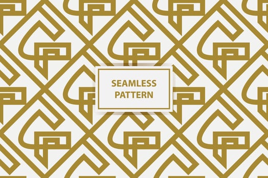 Vector seamless pattern. Abstract graphic background with squares, lines, grid. Simple geo texture. Ethnic style ornament. Repeat vintage design for decor, print, fabric