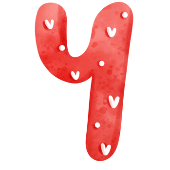 Valentine alphabet Y png