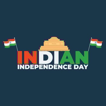 India flag watercolor background vector