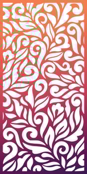 Abstract bright lace pattern. Art pattern vector