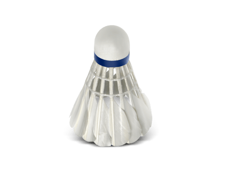 Badminton ball or shuttlecock, transparent background png