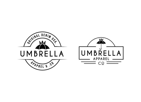 Modern apparel cloth logo design. vector