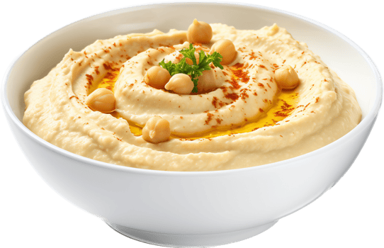 Hummus with . png