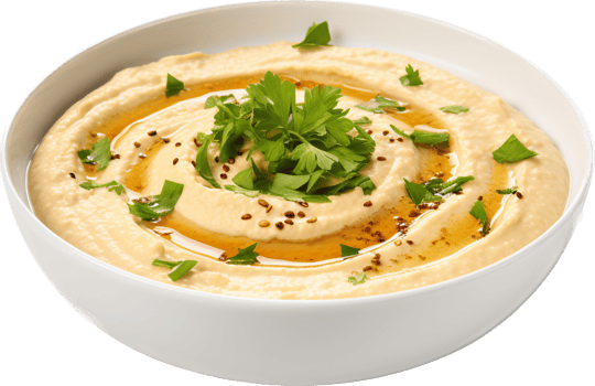 Hummus with . png