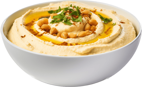 Hummus with . png