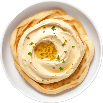 Hummus with . png
