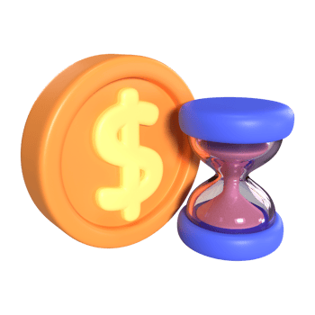 Waiting Payment 3D Illustration Icon png