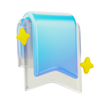 Bookmark 3d User Interface Icon png