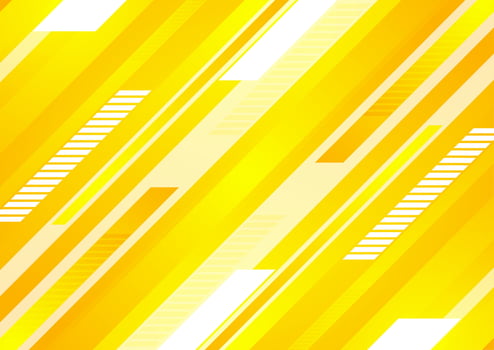 Minimal technology bright yellow abstract background vector