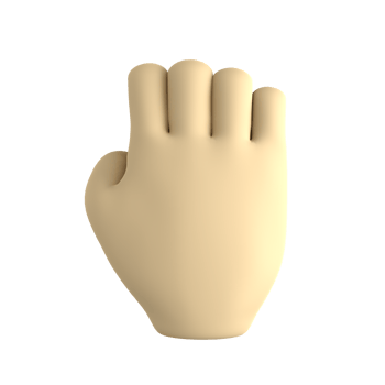 Drag hand 3D icon png