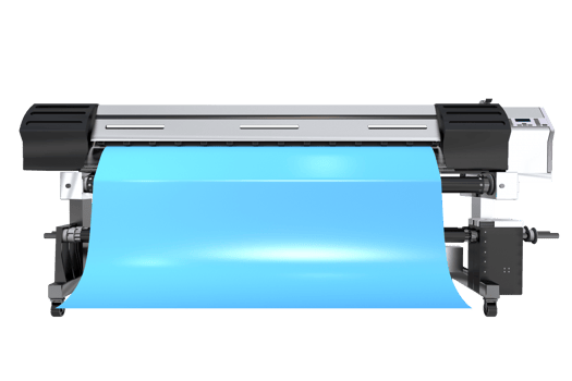 Professional Large Format Solvent Banner Printer 3D png