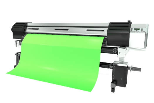 Wide Format Posters and Banners Printer Isolated png