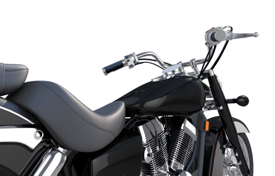 Elegant Motorcycle Illustration png