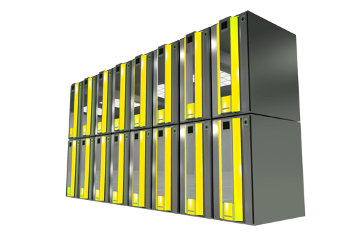 Hosting Provider Server Machines PNG Graphic