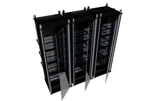 Hosting Server Racks png