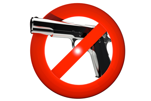 No Guns Allowed Sign png