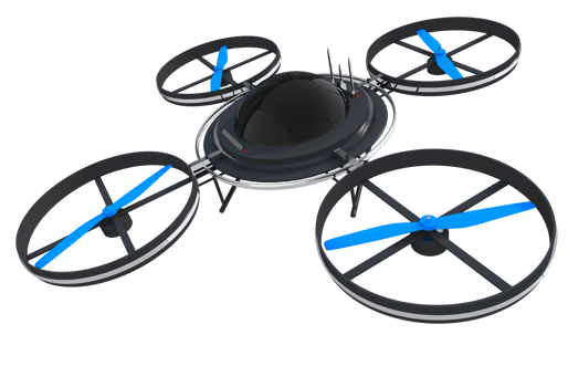 PNG Drone Isolated