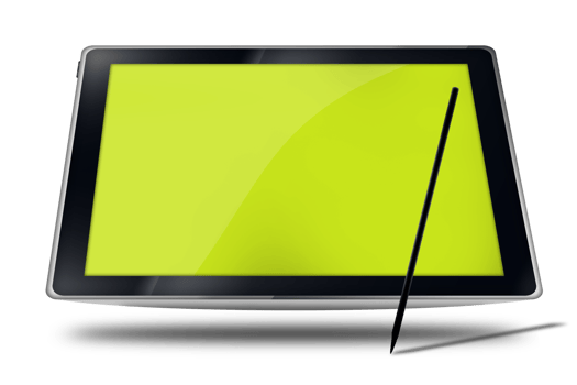 Tablet with Pen png