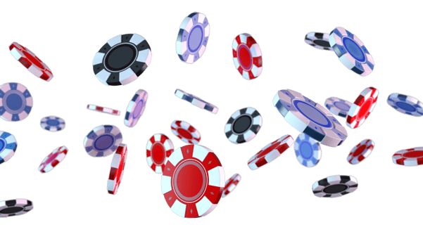Casino Gaming Chips PNG 3D Illustration