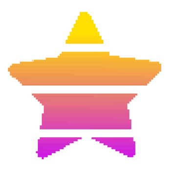 Element abstract retro style 80s-90s pixel art 8-bit png