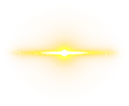 lens flare golden light dust particle magic style png