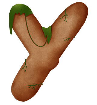 Rocky mountain Y alphabet capital letter png