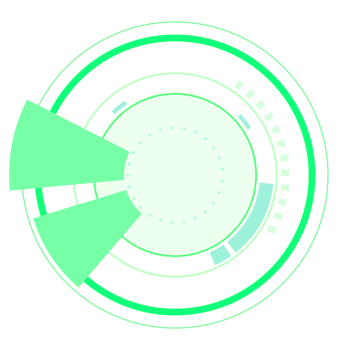 Abstract HUD display infographic sci-fi futuristic information png