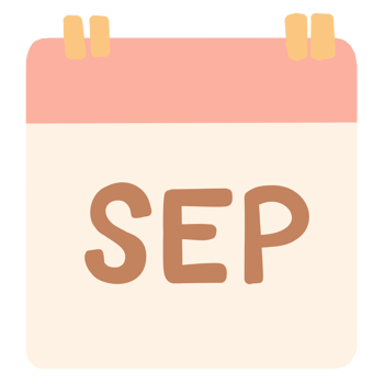 month, calendar ,September png
