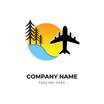 Tour and travel logo design vector