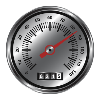 Speedometer Fast Icon, Time Running Out Symbol, MPH, Automobile, Technology Icon, 3D Realistic Glossy And Shiny Speedometer Flat Icon png
