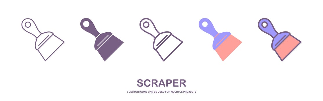 Scraper Icon Logo Vector Symbol