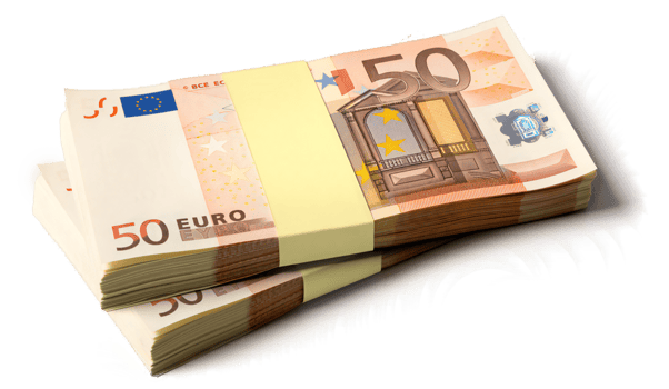 euro, currency, money png