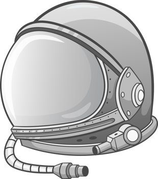 Astronaut helmet clipart png