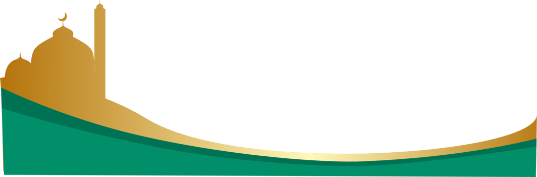 Golden Islamic border png