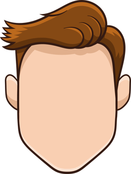 Man face clipart png