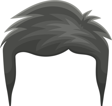 Man haircut clipart png