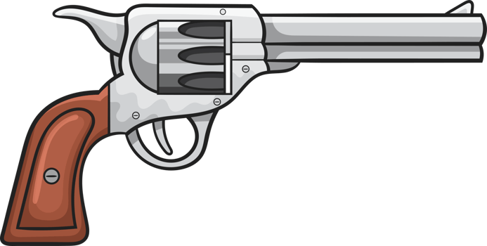 Pistol clipart design png