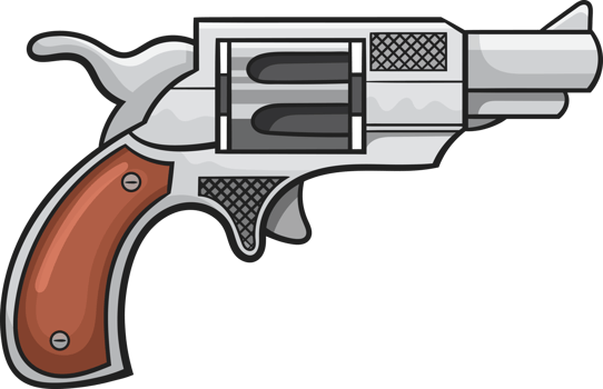 Pistol clipart design png