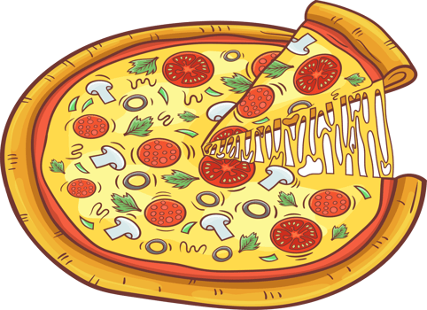 Pizza clipart design png