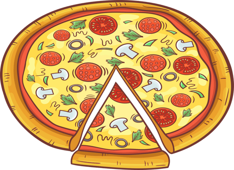 Pizza clipart design png
