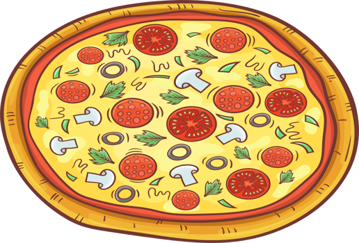 Pizza clipart design png