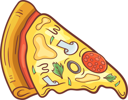 Pizza clipart design png