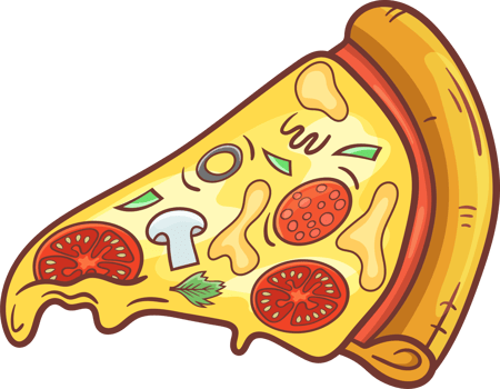 Pizza clipart design png