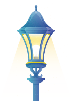Vintage lamp clipart png
