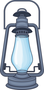Vintage lamp clipart png