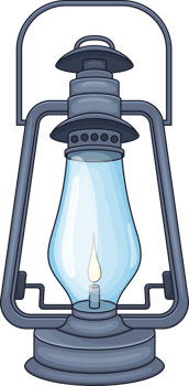 Vintage lamp clipart png