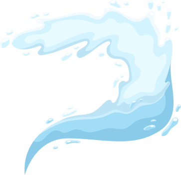Water splash clipart png