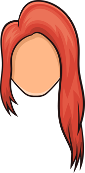 Woman hair clipart png
