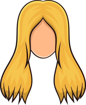 Woman hair clipart png