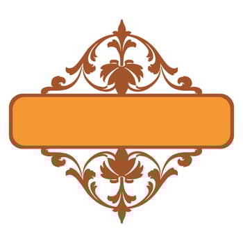 vector ornament frame